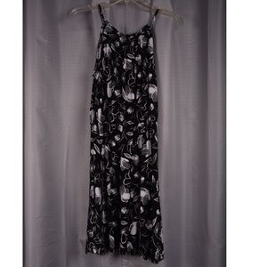 Black & White Floral Dress